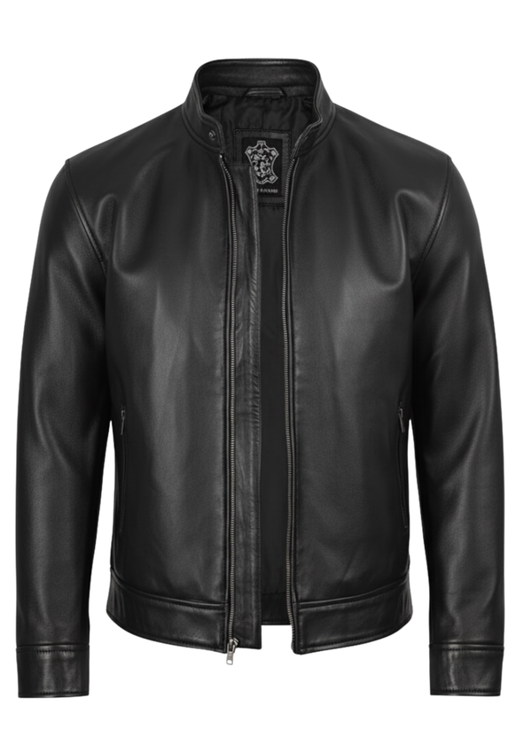 Classic Black Sheep Leather Jacket for Men – Timeless Luxury &amp; Modern Elegance | Leather Tycoon