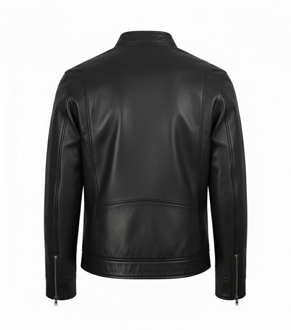 Classic Black Leather Jacket